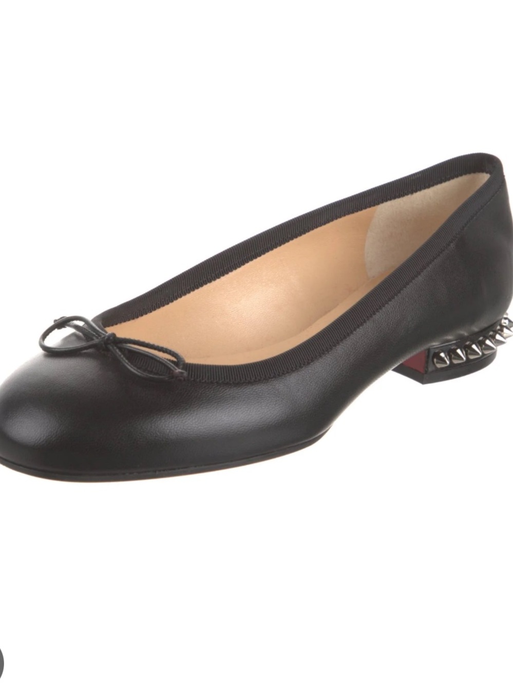 Christian Louboutin Spike heel ballet flats